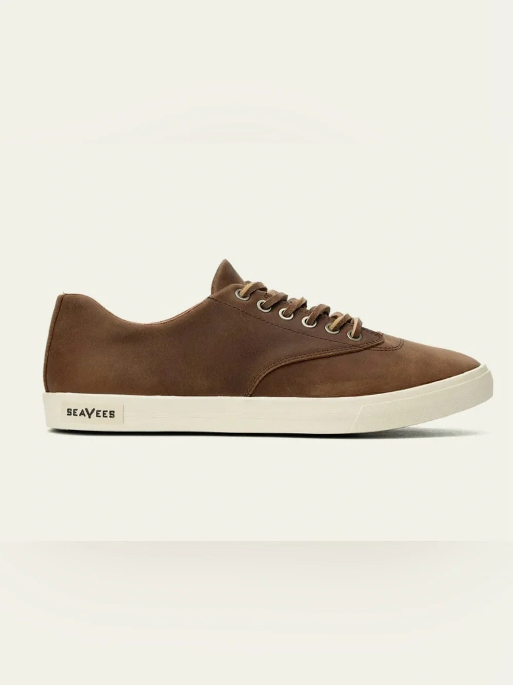 SeaVees Brown Leather Hermosa Sneakers Wintertide BRAND NEW